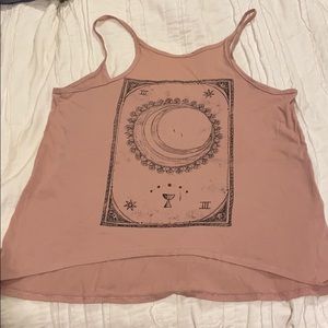 Lightweight tarot reading tank top